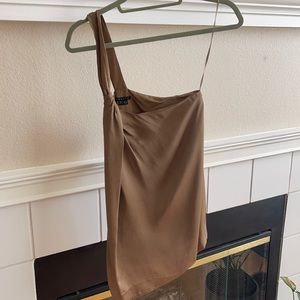 Theory one shoulder top